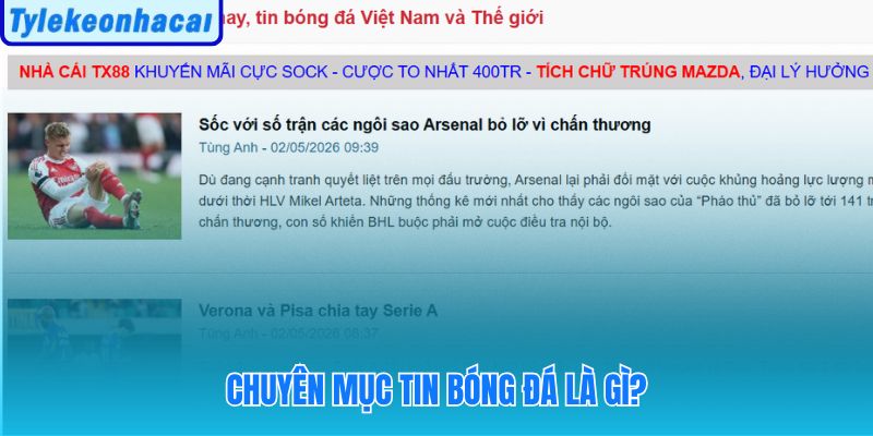 Nguồn thông tin túc cầu tập trung từ kết quả đến chuyển nhượng