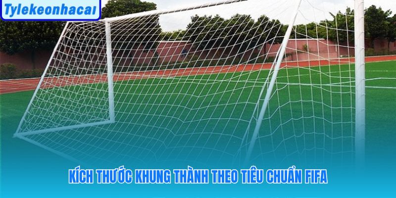 Ba loại sân với ba bộ thông số khung thành bóng đá riêng biệt