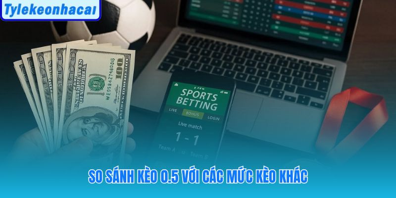 Phân biệt kèo chấp 0.5 với 0.25, 0.75, 1