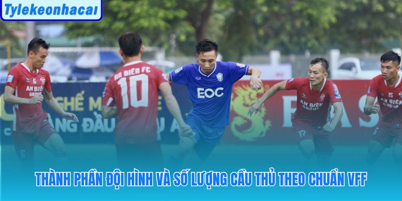 Đội hình 7 cầu thủ với 1 thủ môn bắt buộc