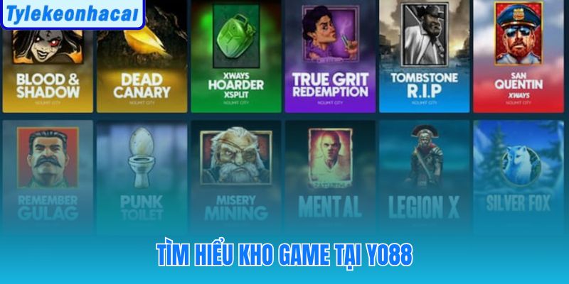 Kho game yo88 đa dạng từ bài truyền thống đến nổ hũ